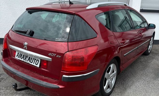 Peugeot 407 SW 2.0L HDI 138ch BVA Vente � pro auto o Rouge de 2006