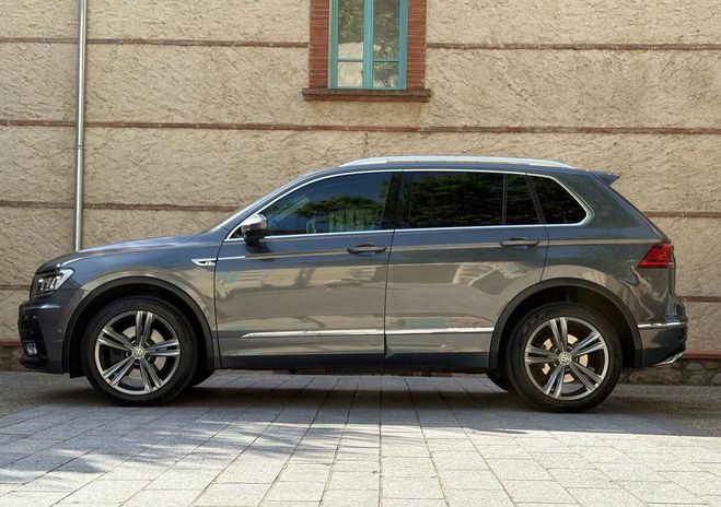 Volkswagen Tiguan R LINE 4 MOTION 2.0 TDI 240 ch Gris de 2017