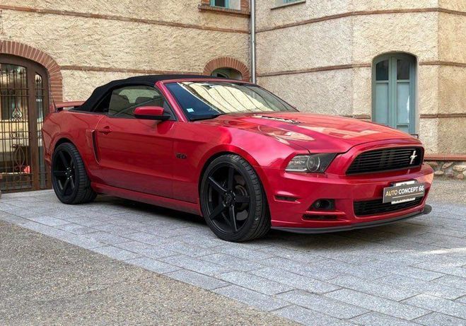 Ford Mustang GT-CS California Special 5.0 V8 Cabriole Rouge de 2013
