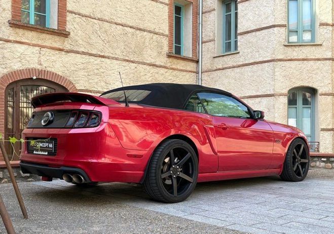 Ford Mustang GT-CS California Special 5.0 V8 Cabriole Rouge de 2013