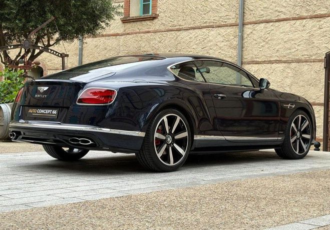 Bentley Continental GTC GT V8 4.0 528 ch Bleu de 2017