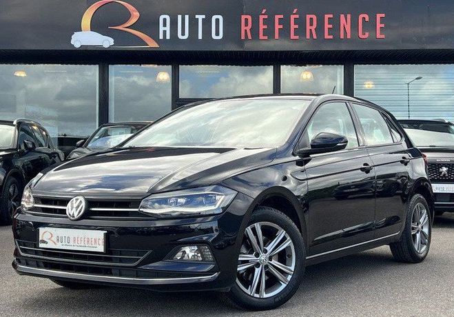 Volkswagen Polo 1.0 TSI 115 CH CARAT CARPLAY SIEGES CHAU Noir de 2019