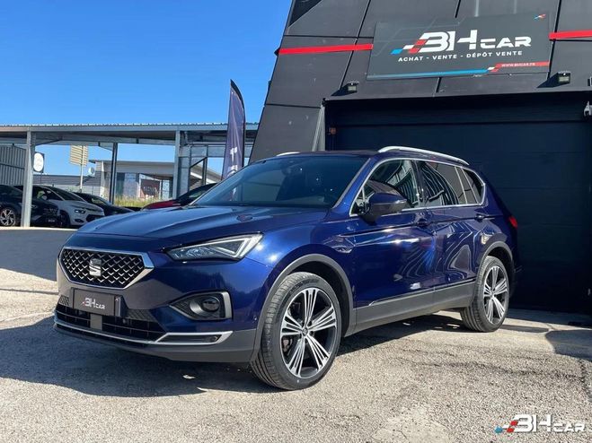 Seat Tarraco 2.0 TDI 190 XCELLENCE 4DRIVE DSG 7 Place Bleu de 2019