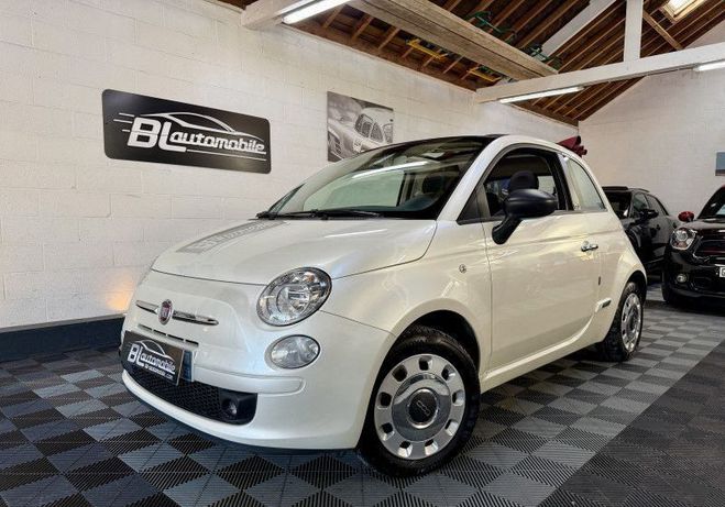 Fiat 500 C 1.2 8V 69CH POP Blanc de 2012