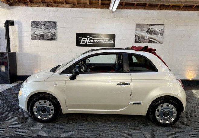 Fiat 500 C 1.2 8V 69CH POP Blanc de 2012