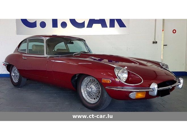Jaguar E Type Serie 2 - 4.2 - LITER 2 2 Rouge de 1970