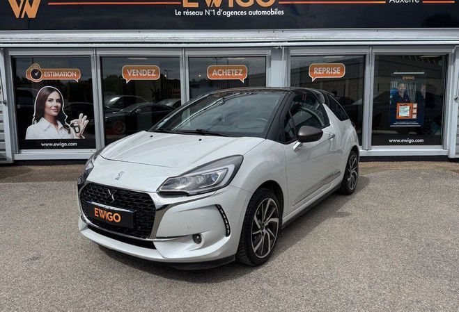 Citroen DS 3 1.2 110CV SPORT CHIC EAT BVA START-STO Blanc de 2016