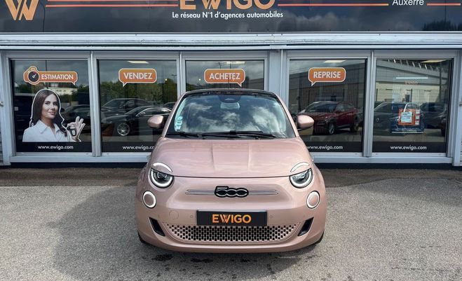 Fiat 500 500E ELECTRIC 120 58PPM 42KWH BVA CARPLA Rose de 2020