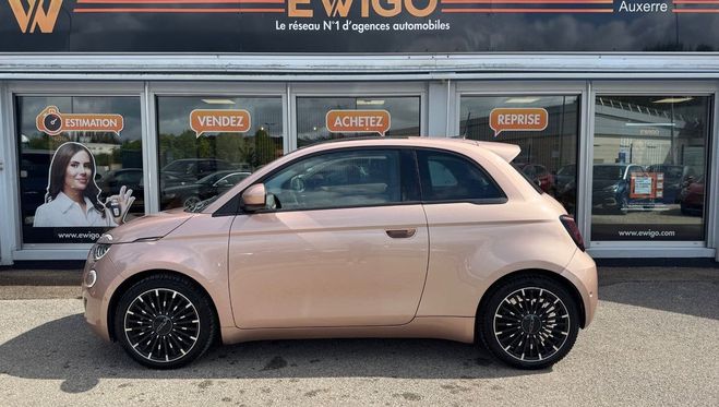 Fiat 500 500E ELECTRIC 120 58PPM 42KWH BVA CARPLA Rose de 2020