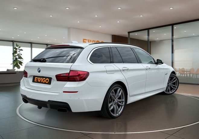 BMW Serie 5 TOURING F11 550D 381CH XDRIVE- ORIGINE F Blanc de 2014