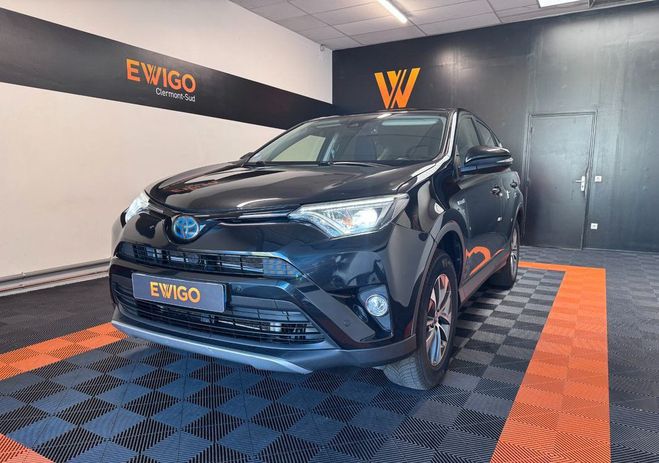 Toyota RAV 4 RAV-4 2.5 197H 155 HYBRID FULL-HYBRID DY Noir de 2016