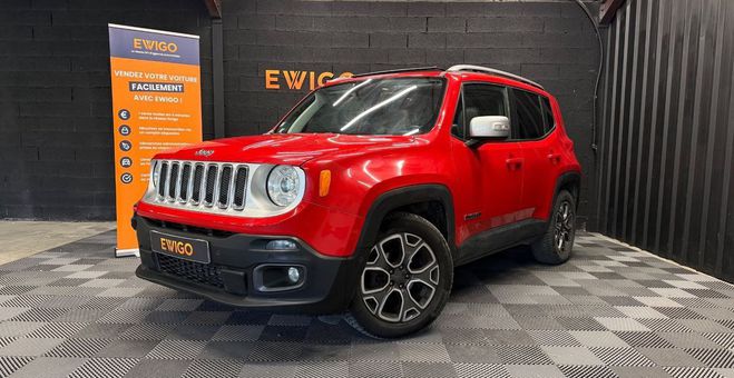 Jeep Renegade 1.6 MULTIJET 120 LIMITED 2WD BVA START-S Rouge de 2018