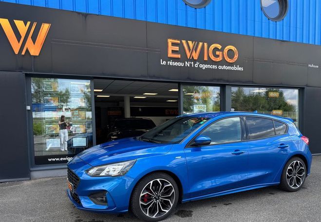 Ford Focus 1.0 ECOBOOST 155 CH HYBRID MHEV ST-LINE  Bleu de 2020