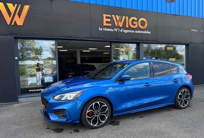 Ford Focus 1.0 ECOBOOST 155 CH HYBRID MHEV ST-LINE  Bleu de 2020