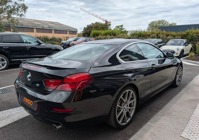 BMW Serie 6 COUPE 3.0 640 D 315 EXCELLIS XDRIVE BVA  Noir de 2015