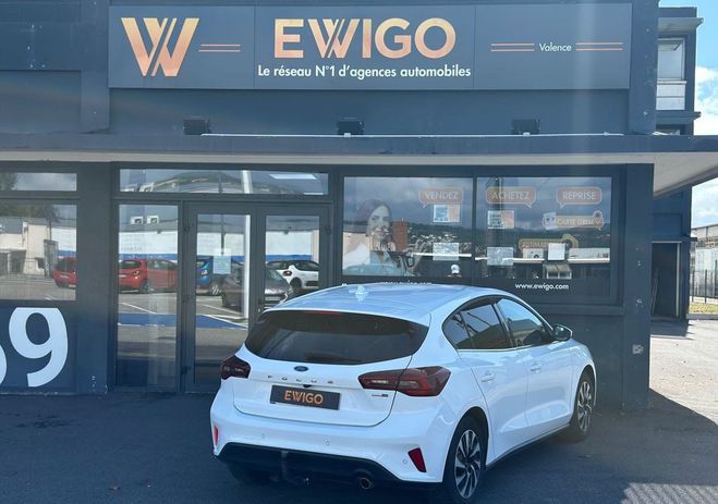 Ford Focus 1.0 FLEXIFUEL 125CH MHEV TITANIUM x Blanc de 2022