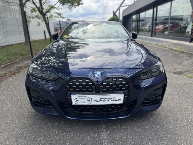 BMW Serie 4 CABRIOLET (G23) 420DA 190CH M SPORT Bleu de 2021