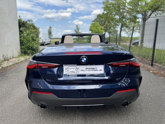 BMW Serie 4 CABRIOLET (G23) 420DA 190CH M SPORT Bleu de 2021