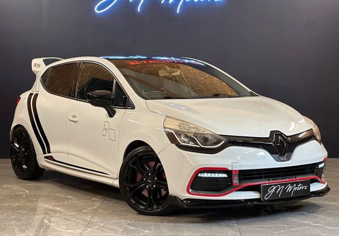 Renault Clio RS iv 1.6 turbo 220 trophy edc 4 int�rie Blanc de 2015