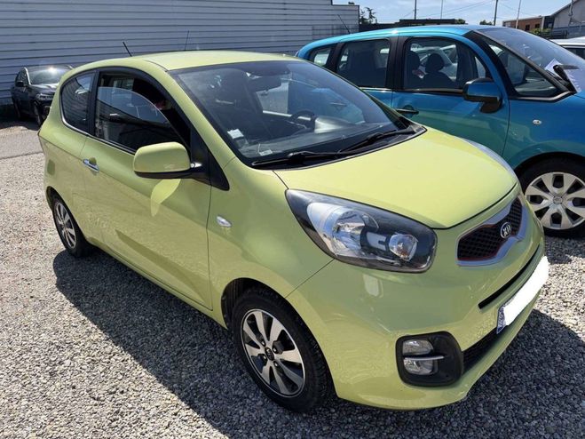 Kia Picanto II 1.0 69ch Active 3p JAUNE de 2014