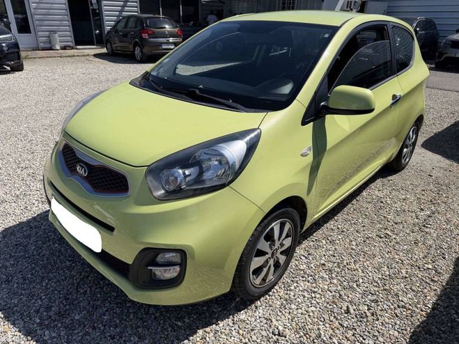 Kia Picanto II 1.0 69ch Active 3p JAUNE de 2014