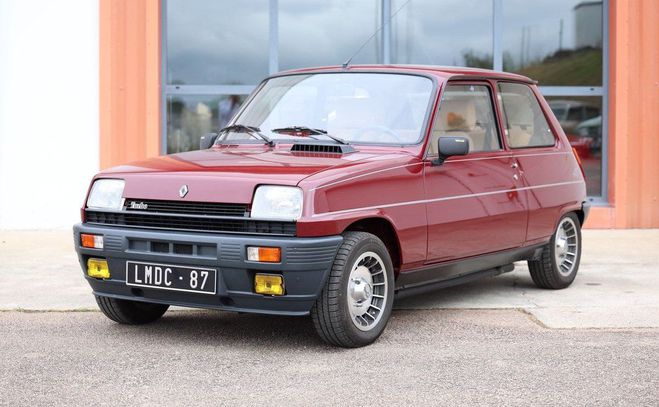 Renault R5 5 Alpine Turbo �tat concours Bordeaux de 1982