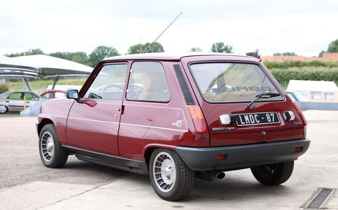 Renault R5 5 Alpine Turbo �tat concours Bordeaux de 1982