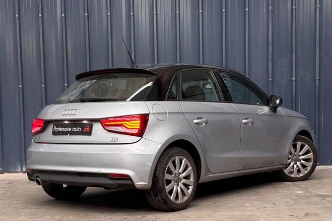 Audi A1 SPORTBACK 1.4 TDI 90 5P - Garantie 1 An  Gris de 2015
