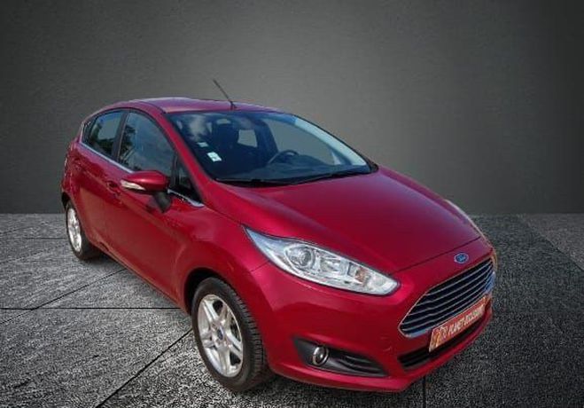Ford Fiesta 1.6 TDCi 95 TITANIUM 102515KM 2015 Bordeaux de 2015