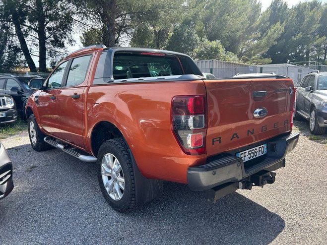Ford Ranger 3.2 TDCI 200CH DOUBLE CABINE WILDTRAK 4X Blanc de 2015