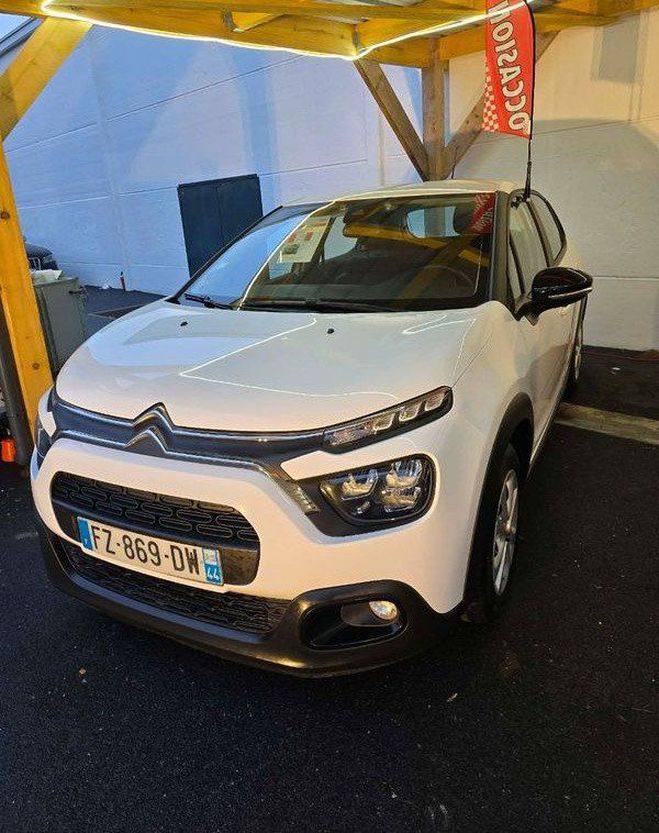 Citroen C3 SOCIETE PURE TECH 83 S&S BVM FEEL BUSINE Blanc de 2021