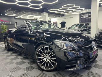  Voir d&eacute;tails -Mercedes Classe C CABRIOLET 220 d 9G-Tronic AMG Line &agrave; Antibes (06)