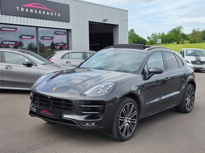 Porsche Macan TURBO 3.6 V6 400 ch PDK - Pack Chronos - Gris de 2016