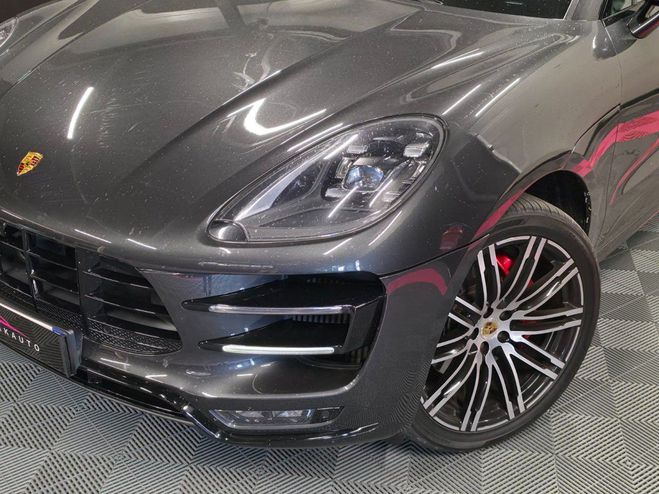Porsche Macan TURBO 3.6 V6 400 ch PDK - Pack Chronos - Gris de 2016