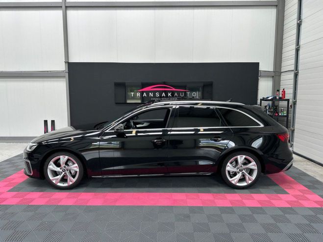 Audi A4 40 TDI 204 S tronic 7 S line / ENTRETIEN Noir de 2021