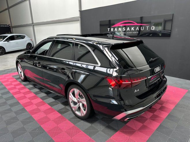 Audi A4 40 TDI 204 S tronic 7 S line / ENTRETIEN Noir de 2021