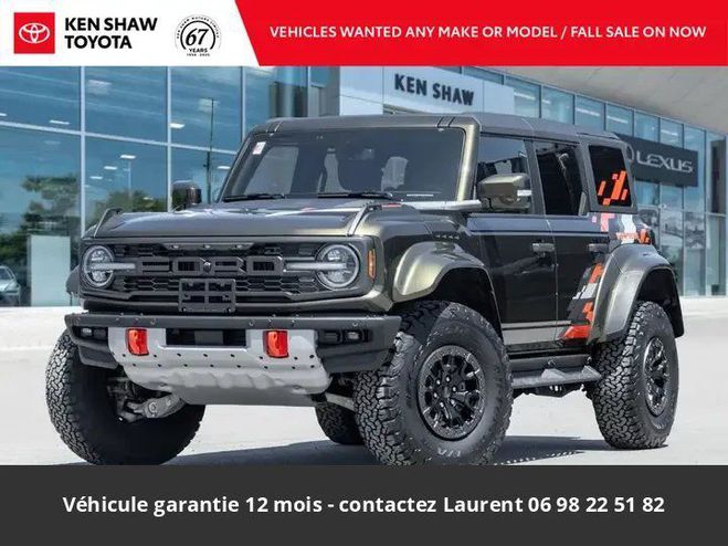 Ford Bronco raptor 4x4 tout compris hors homologatio Vert de 2024
