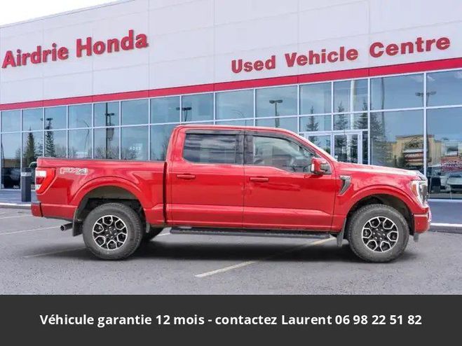 Ford F150 lariat ethanol 5.0l supercrew 4x4 tout c Rouge de 2022