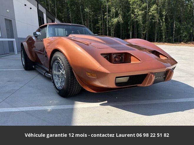Chevrolet Corvette C3 1975 coupe 350 ci v8 165 hp l48 3 tur Orange de 1975