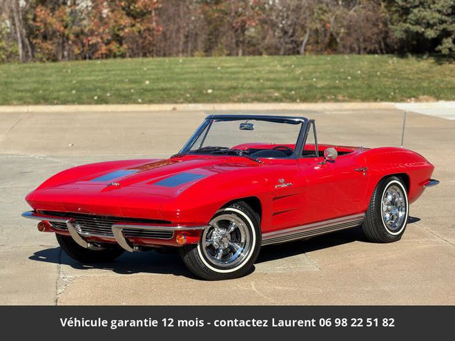 Chevrolet Corvette C2 1963 coupe 350 ci v8 360 hp l84 3 ou  Rouge de 1963