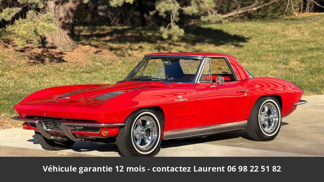 Chevrolet Corvette C2 1963 coupe 350 ci v8 360 hp l84 3 ou  Rouge de 1963