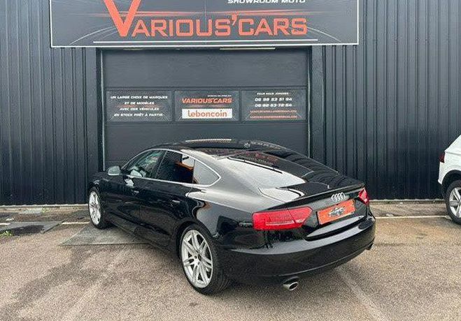 Audi A5 Sportback 2.7 V6 TDI 190 CH DPF S LINE Noir de 2010