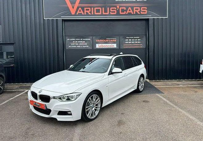 BMW Serie 3 TOURING (F31) 330 DA 258 CH M SPORT Blanc de 2017