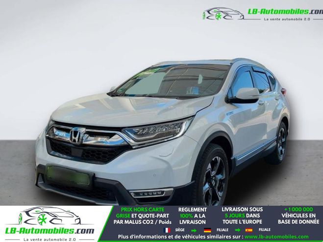 Honda CRV Hybrid 2.0 i-MMD 4WD 184ch Blanc M�tallique de 2019