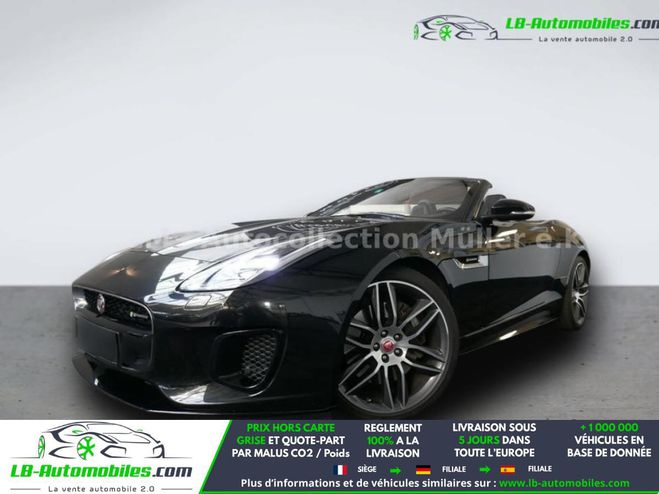 Jaguar F-Type Cabriolet 2L 300 ch BVA Noir M�tallique de 2019