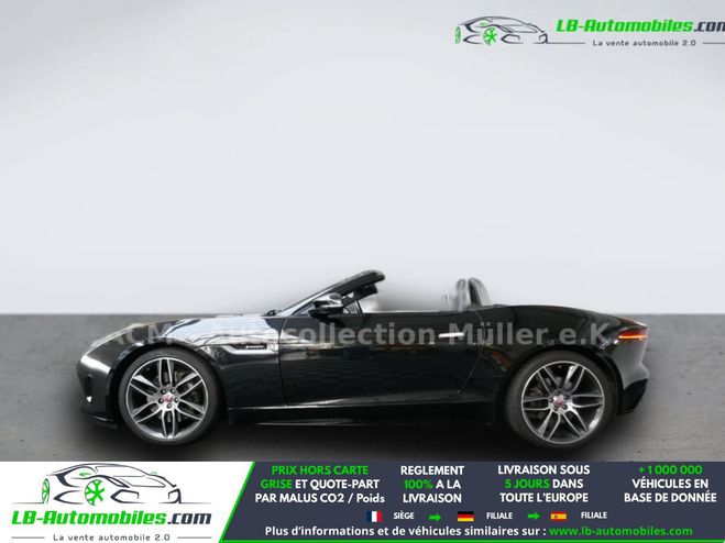 Jaguar F-Type Cabriolet 2L 300 ch BVA Noir M�tallique de 2019