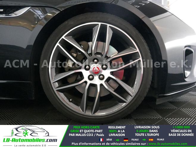 Jaguar F-Type Cabriolet 2L 300 ch BVA Noir M�tallique de 2019