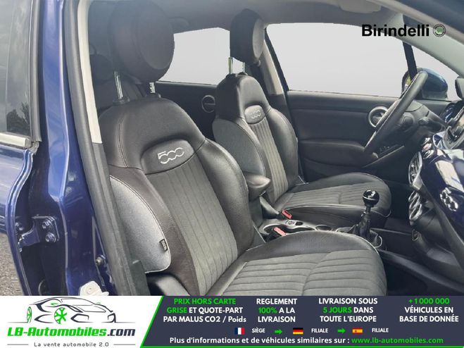 Fiat 500 1.3 MultiJet 95 ch BVM Bleu de 2017