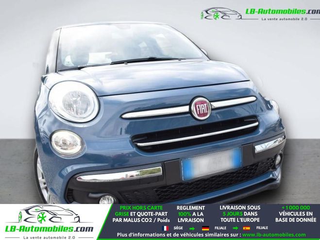 Fiat 500 1.3 Multijet 16V 95 ch BVM Bleu de 2017