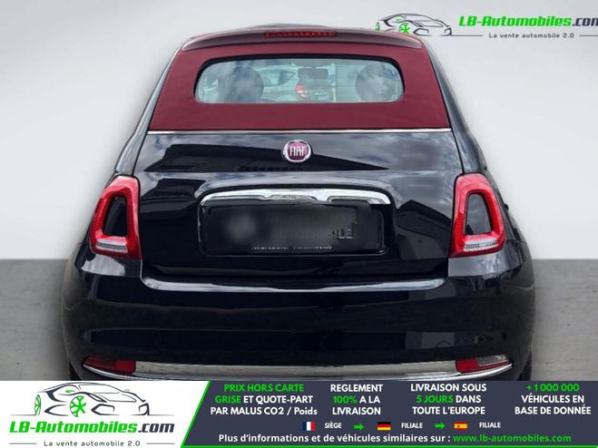 Fiat 500 1.2 69 ch BVM Noir M�tallique de 2018